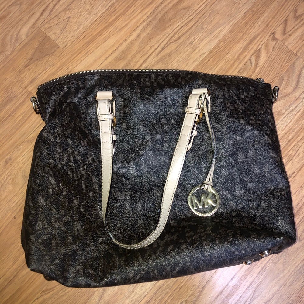 Michael Kors monogrammed tote